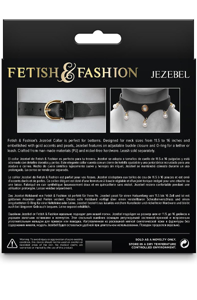 Fetish & Fashion Jezebel Collar - BDSM Halsband 3