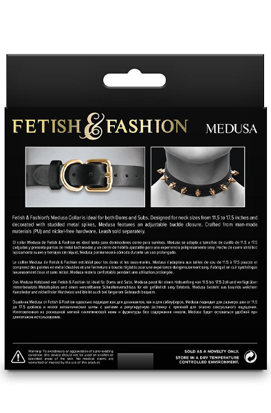 Fetish & Fashion Medusa Collar - BDSM Halsband 3