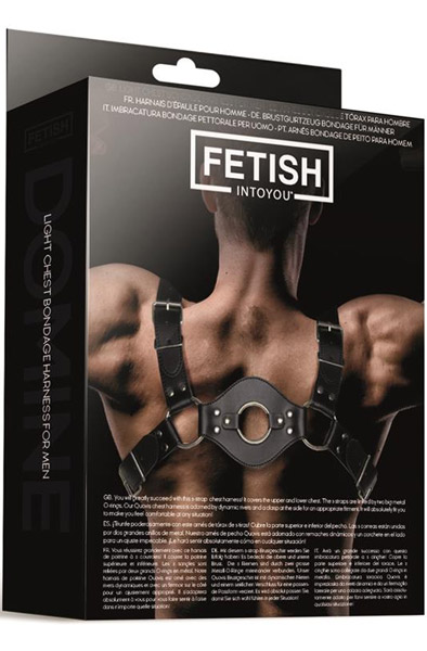 Fetish Quovis Light Chest Bondage Harness - Bondage-Set 2