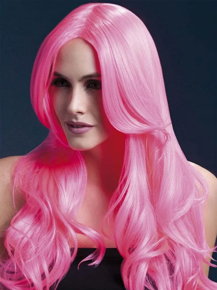 Fever Khloe Wig Neon Pink - Wig 1 [full]
