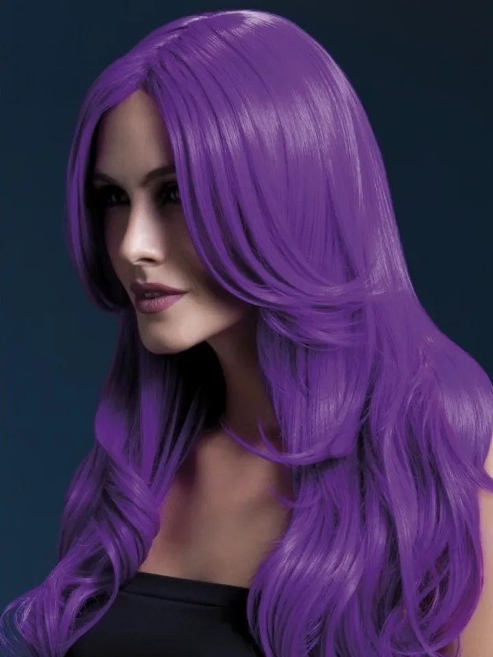 Fever Khloe Wig Neon Purple - Wig 1 [full]