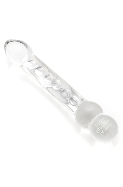 Fifty Shades of Grey Drive Me Crazy Glass Massage Wand - Glas-Dildo 1