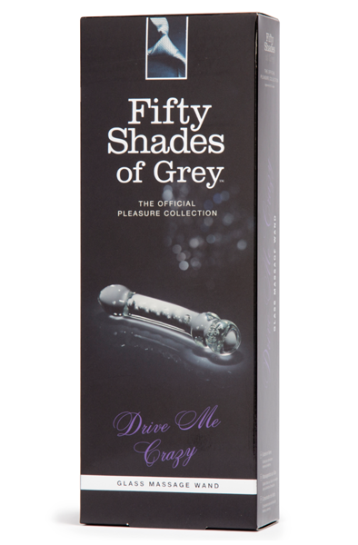 Fifty Shades of Grey Drive Me Crazy Glass Massage Wand - Glas-Dildo 4