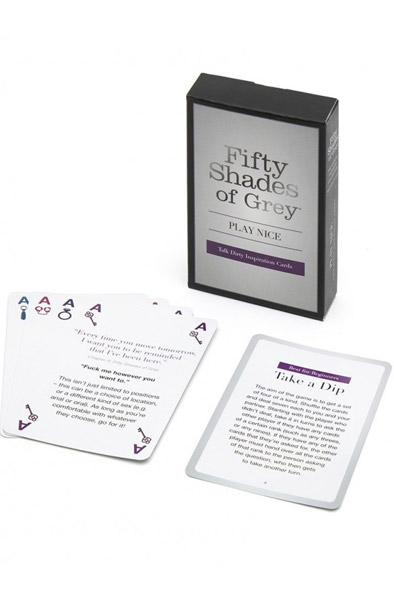 Fifty Shades of Grey Talk Dirty Inspiration Cards - Kartenspiel 1