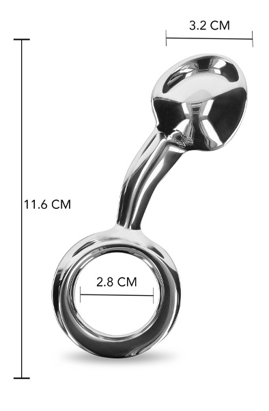 Fine Stainless Steel Stimulation Plug Medium - Analplug aus Metall 5