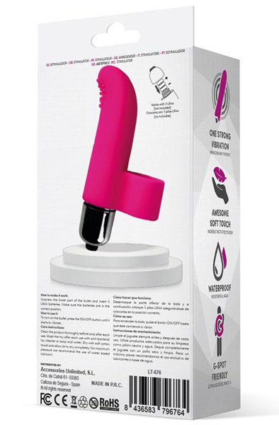 Fingy Pink Finger Bullet - Finger-Vibrator 3