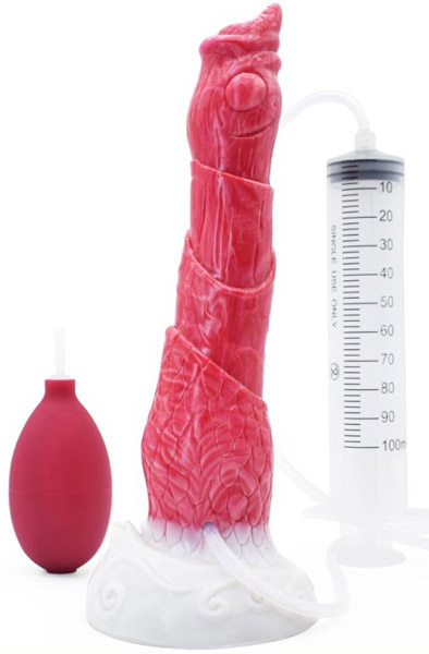 Finn Uhr Monster Ejaculator Dildo 23 cm - Drachen-Dildo 1