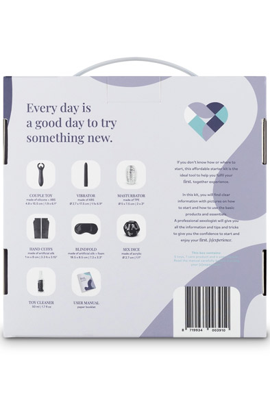 First. Together [S]Experience Starter Set - Couples sex toy kit 4