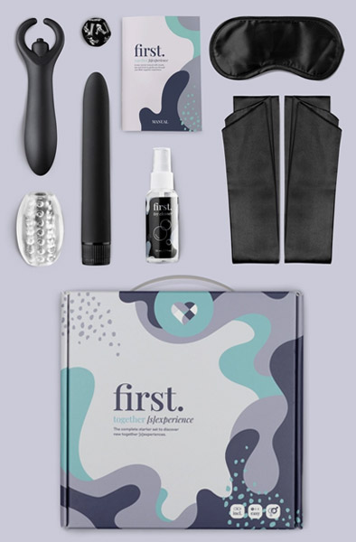 First. Together [S]Experience Starter Set - Couples sex toy kit 5