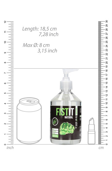 Fist-It Natural Lube 500 ml - Gleitmittel für Fisting / Analsex 3