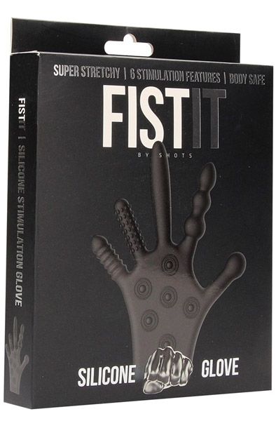 Fist-It Silicone Stimulation Glove - Strukturierte Handschuhe für Analspiele 3