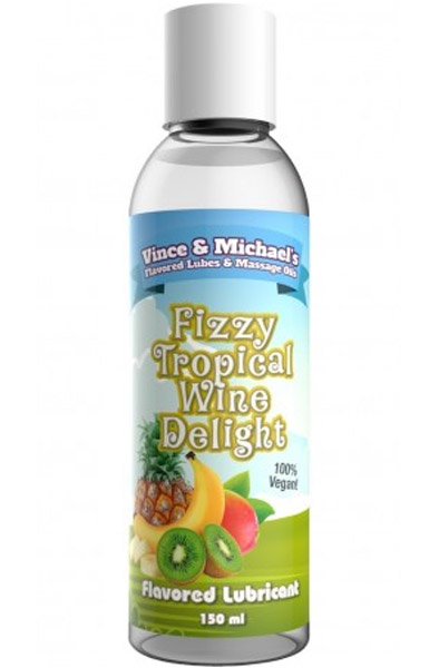 Fizzy Tropical Wine Delight Flavored Lubricant 150ml - Gleitmittel mit Geschmack 1