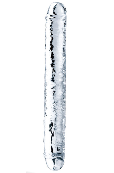 Flawless Clear Double Dildo 30 cm - Doppel-Dildo 1