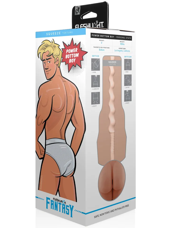 Fleshjack Fantasy Power Bottom Boy - Fleshjack 4