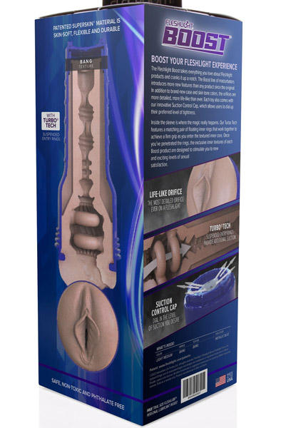 Fleshlight Boost Bang Light Medium Flesh - Fleshlight 5