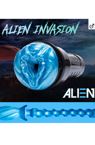Fleshlight Freaks Alien Blue Metallic - Fleshlight 3