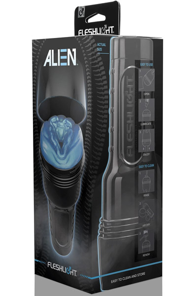 Fleshlight Freaks Alien Blue Metallic - Fleshlight 5