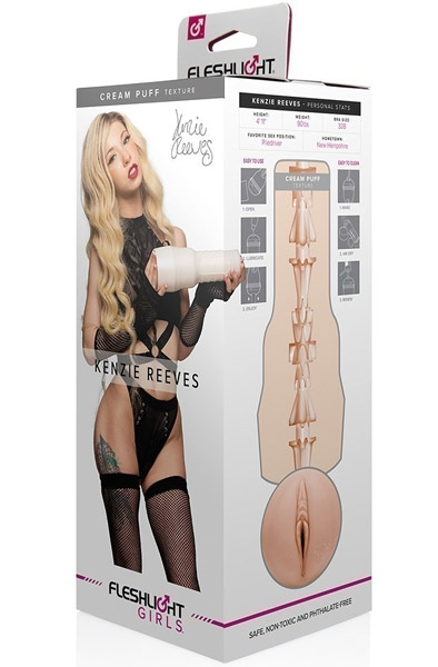 Fleshlight Kenzie Reeves Cream Puff - Fleshlight 4