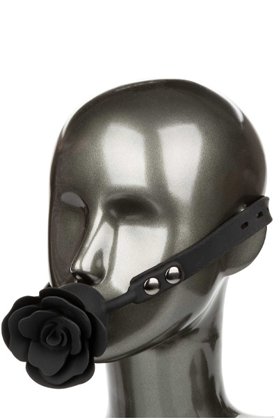 Forbidden Removable Rose Gag - Knebelball 3