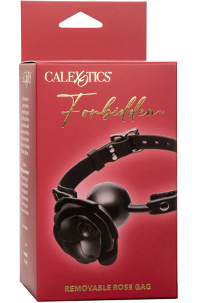 Forbidden Removable Rose Gag - Knebelball 4