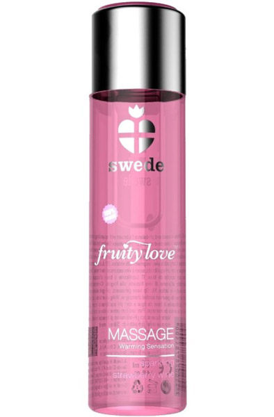 Fruity Love Massage Sparkling Strawberry Wine 120ml - Massageöl 1