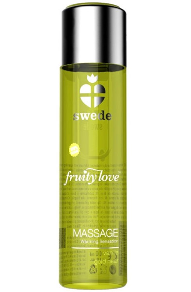 Fruity Love Massage Vanilla Gold Pear 120ml - Massageöl 1