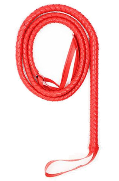 Frusta Indy Flog Whip Red - BDSM Piska 2