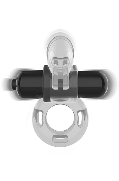 Fry Transparent Vibrating Ring - Penisring für den Mann 1