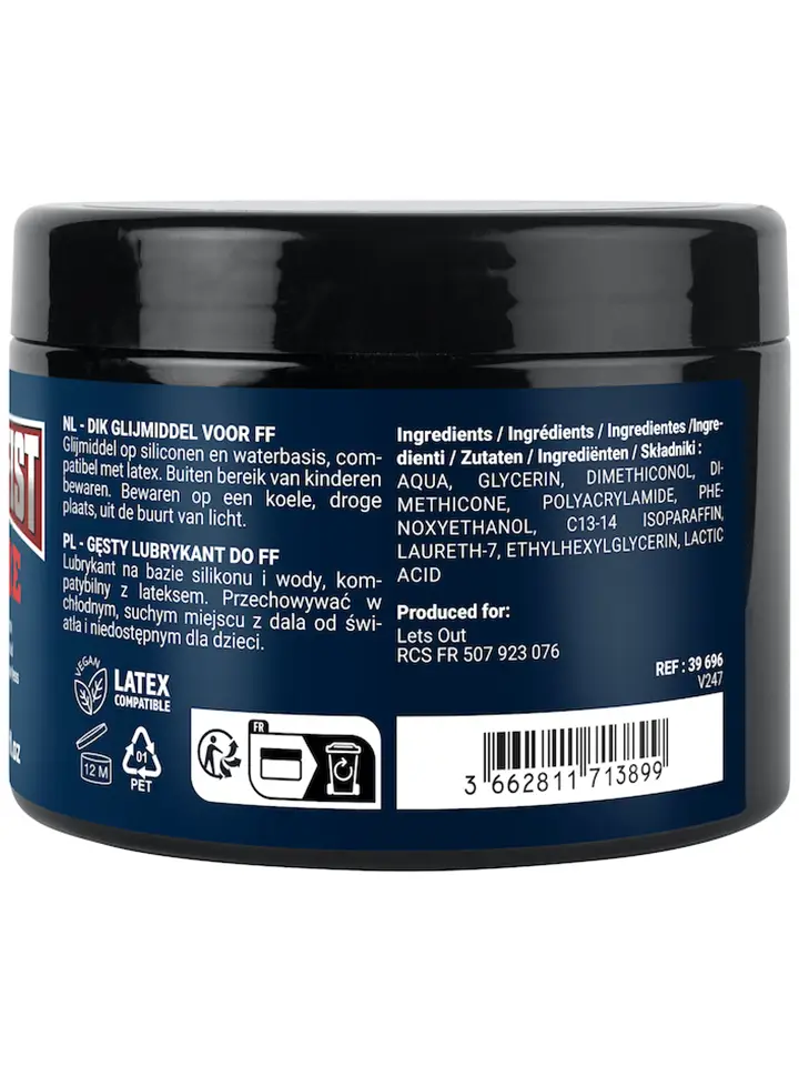 Fuck & Fist Thick Hybrid Lube 500 ml - Fisting/anal lubricant 3