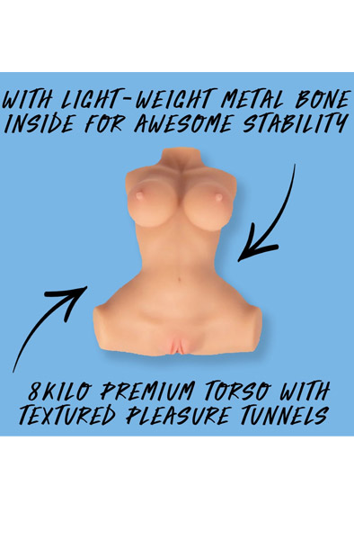 Fuck Me Like You Mean It Torso 8 kg - Sex doll 3