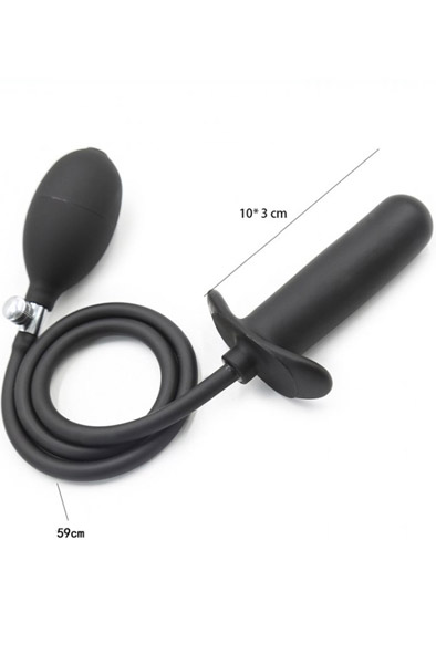 FUKR Aufblasbarer Butt Plug 10cm - Aufblasbarer Analplug 2
