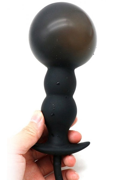 FUKR Inflatable Plug Beads Inflat 15cm - Aufblasbarer Analplug 2