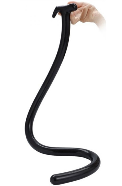 FUKR Mega Snake Long Dildo Black 100cm - Extra langer Anal-Dildo 1