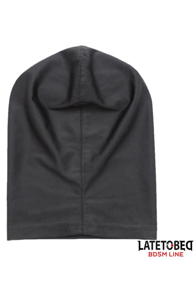 Full Cover Hood With Zipper In The Mouth - BDSM Maske 5