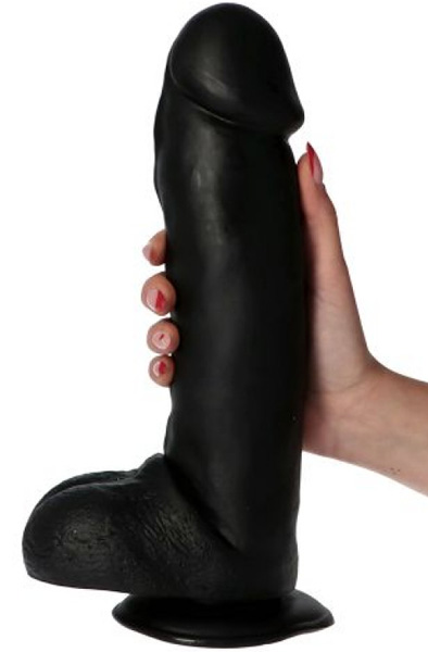 Fulvio Dildo Black 31 cm - XL Dildo 1