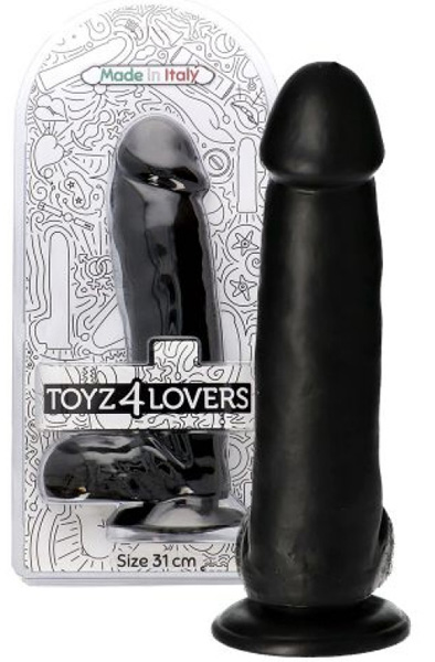 Fulvio Dildo Black 31 cm - XL Dildo 4