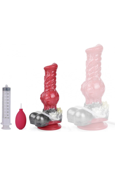 Furry Ejaculator Wolf Squirt Dildo 21 cm - Drachen-Dildo 2