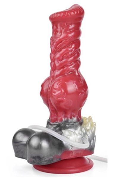 Furry Ejaculator Wolf Squirt Dildo 21 cm - Drachen-Dildo 3