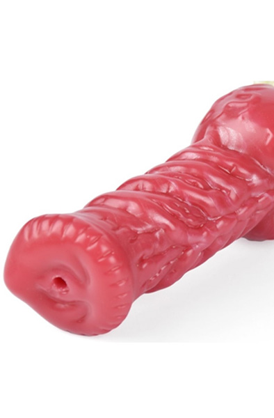 Furry Ejaculator Wolf Squirt Dildo 21 cm - Drachen-Dildo 6