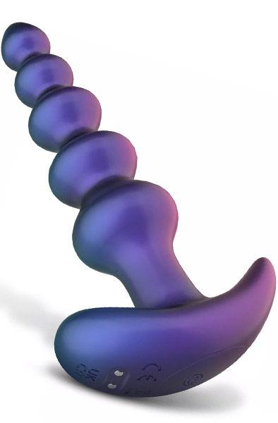 Galaxy Force Vibrating Butt Plug With Remote - Vibrierender Analplug 2