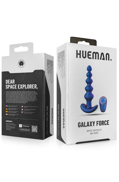 Galaxy Force Vibrating Butt Plug With Remote - Vibrierender Analplug 8