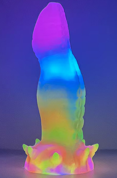 Gargoyle Glow-in-The-Dark 21,5 cm - Drachen-Dildo 2