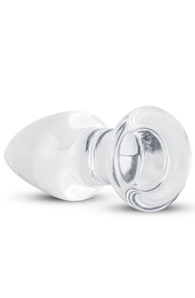 Gildo Clear Glass Buttplug 10cm Ø3,9cm - Analplug aus Glas 2