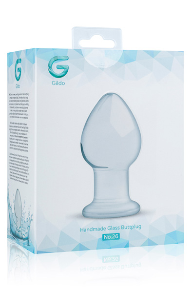 Gildo Glass Buttplug No. 26 - Analplug aus Glas 3
