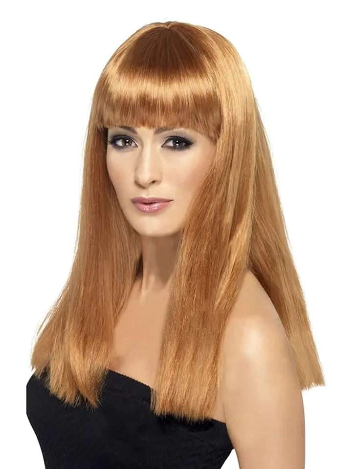 Glamourama Long Straight Wig Auburn - Wig 1 [full]