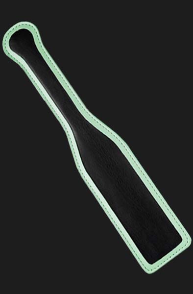 Glow-in-the-Dark Paddle In Vegan Leather - Spanking-Paddel 4
