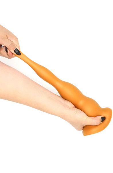 Gold Play Blob Medium 20cm Ø8,5cm - Extra dicker Analplug 3