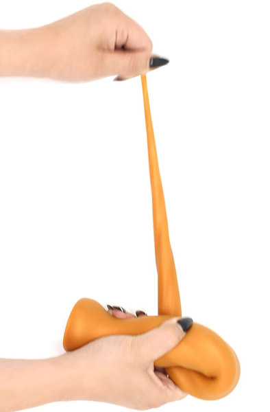 Gold Play Twist Small 45cm Ø5,5cm - Extra langer Anal-Dildo 3