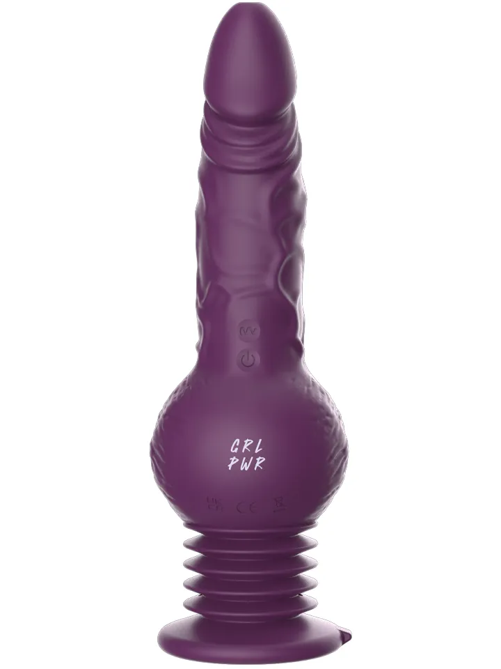 Grlpwr Drillme Thrusting Dildo Vibrator - Vibrating dildo 2