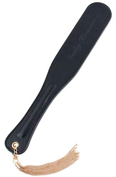 Guilty Pleasure Premium Paddle Black - BDSM Paddel 1